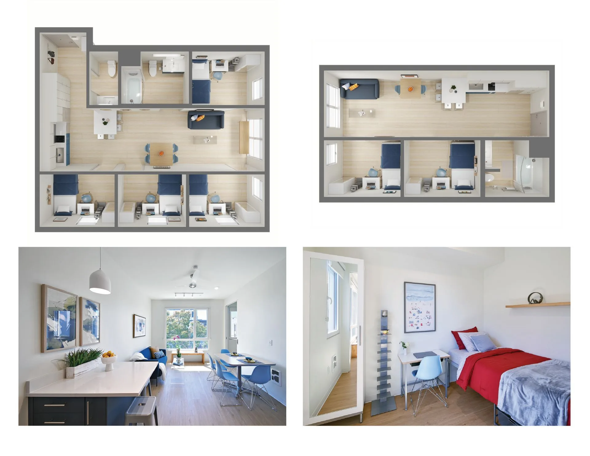 Sample floor plan for Panoramic Berkeley